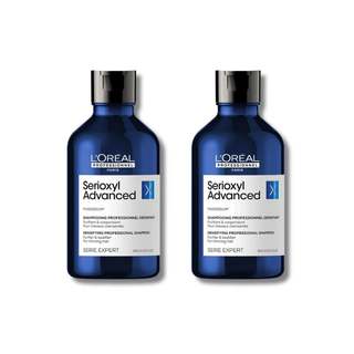 Loreal Professionnel Paris Serie Expert Serioxyl Advanced Shampoo 300 ml 2 Pack - By Baano