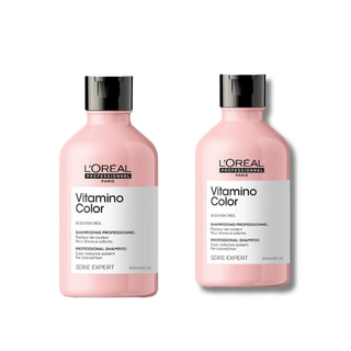 Loreal Professionnel Paris Serie Expert Vitamino Color Shampoo 300 ml 2 Pack - By Baano