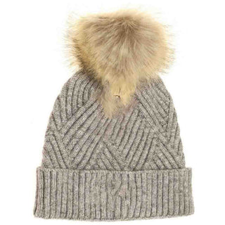 KIDS Large Patch Heathered C.C Beanie