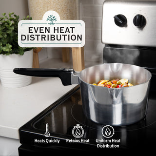 3 Quart Sauce Pan with Lid - By Baano