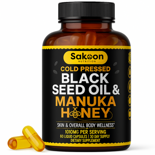 Black Seed Oil & Manuka Honey Capsules - By Baano