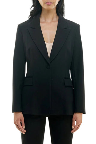 Nicole Miller Lace Blazer - Very Black - Glamourous Grace