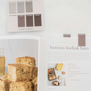 Magnetic Meal Planning Bookmarks - By Baano