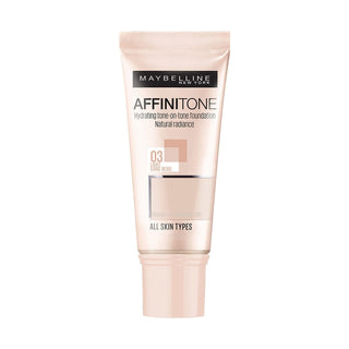 Maybelline New York Affinitone Foundation-03 Light Sandbeige Chivela