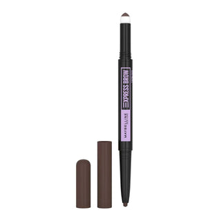 Maybelline New York Express Brow Satin Duo Sided Brow Pencil-04 Dark Brown - By Baano