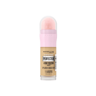 Maybelline New York Instant Perfector Glow 4 Effects in 1 Foundation - 1.5 Light Medium - By Baano