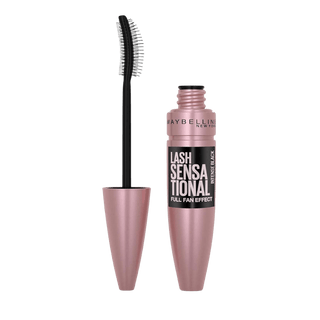 Maybelline New York Lash Sensational Intense Black Mascara with Fan Effect - Extra Black - By Baano