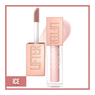 Maybelline New York Lifter Gloss Moisturizing Lip Gloss - 002 Ice - By Baano