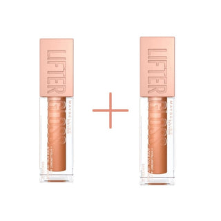 Maybelline New York Lifter Gloss Moisturizing Lip Gloss - 019 Gold -2 Pack - By Baano