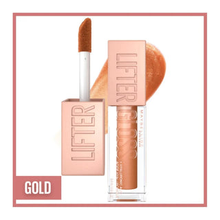 Maybelline New York Lifter Gloss Moisturizing Lip Gloss - 019 Gold - By Baano