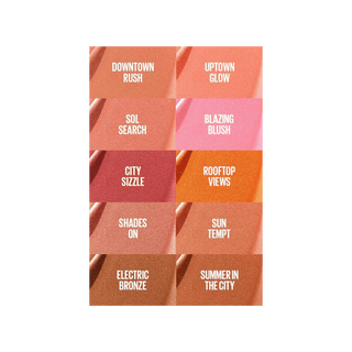 Maybelline New York Sunkisser Liquid Blush -01 Downtown Rush - By Baano