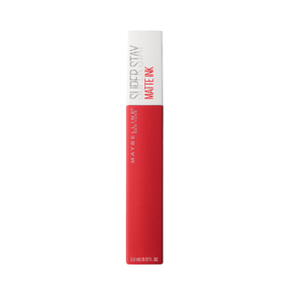 Maybelline New York Super Stay Matte Ink Liquid Matte Lipstick - 20 Pioneer Red - By Baano