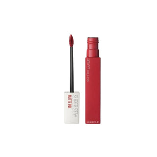 Maybelline New York Super Stay Matte Ink Liquid Matte Lipstick - 20 Pioneer Red - By Baano