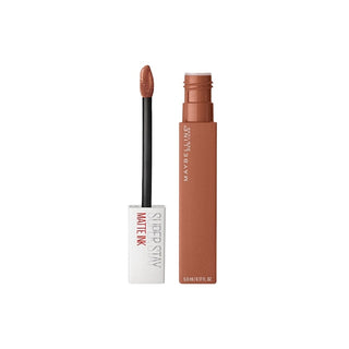 Maybelline New York Super Stay Matte Ink Liquid Matte Lipstick - 75 Fighter Brown Chivela