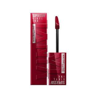 Maybelline New York Super Stay Vinyl Ink Long Lasting Liquid Gloss Lipstick - 55 Royal - By Baano