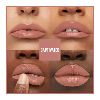 Maybelline New York Super Stay Vinyl Ink Long Lasting Liquid Gloss Lipstick - 95 Captivated - 2 Pack - By Baano