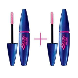 Maybelline New York Volume Express Rocket Extra Black Mascara -2 Pack - By Baano