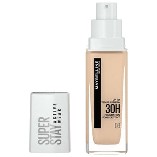 Maybelline Super Stay Active Wear Foundation 03 True Ivory 30ml - By Baano