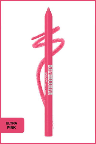 Maybelline Tatto Liner Gel Pencil - 302 Ultra Pink - By Baano