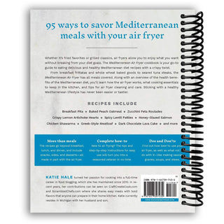 Mediterranean Air Fryer: 95 Healthy Recipes to Fry, Roast, Bake, and Grill (Spiral Bound) - By Baano