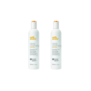 Milk_shake Deep Cleansing Sulfate Free Deep Cleansing Shampoo 300 ml 2 Pack - By Baano