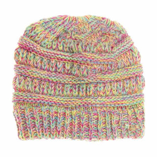 Kids Multi Tone C.C Beanie Tail