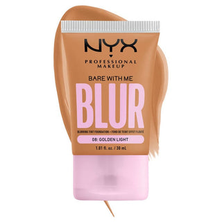 NYX Professional Makeup Blur Tint Skin Filter Foundation - 08 Golden Light - By Baano