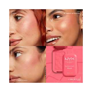 NYX Professional Makeup Buttermelt Blush Creamy - 04 U Know Butta Chivela