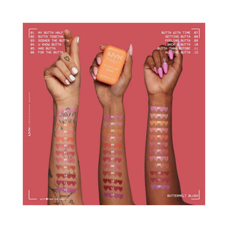 NYX Professional Makeup Buttermelt Blush Creamy - 04 U Know Butta Chivela