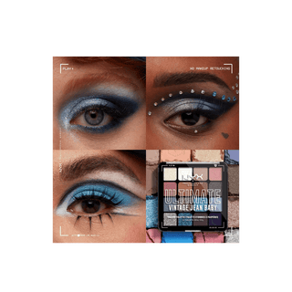 NYX Professional Makeup Eyeshadow Palette - Ultimate Shadow Pallette - Vintage Jean Baby - By Baano