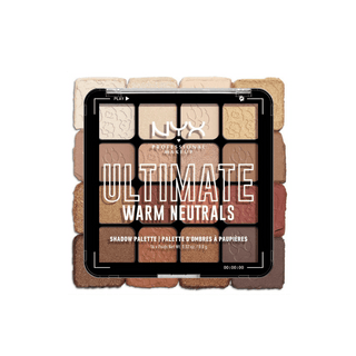 NYX Professional Makeup Eyeshadow Palette - Ultimate Shadow Pallette - Warm Neutrals - By Baano