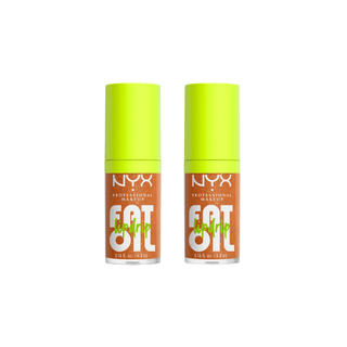 NYX Professional Makeup Fat Oil Lip Drip Gloss - Follow Back 2 Pack Chivela