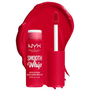 NYX Professional Makeup Smooth Whip Creamy Liquid Matte Lipstick - Cherry Creme - By Baano