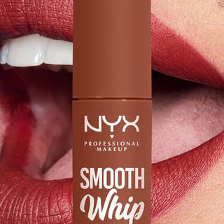 NYX Professional Makeup Smooth Whip Creamy Liquid Matte Lipstick - Faux Fur - By Baano