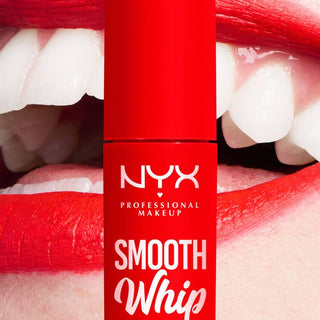 NYX Professional Makeup Smooth Whip Creamy Liquid Matte Lipstick - Icing On Top - By Baano