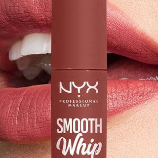 NYX Professional Makeup Smooth Whip Creamy Liquid Matte Lipstick - Latte Foam Chivela