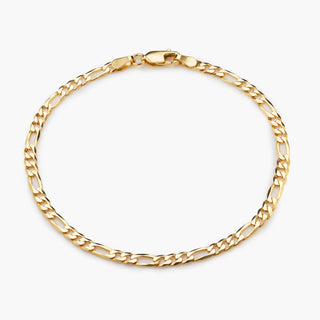 3.5mm Figaro Chain x Bracelet