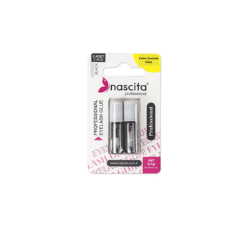Nascita 2-pack Eyelash Adhesive (BLACK) - 01 - By Baano