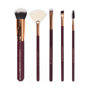 Nascita Burgundy Makeup Brush Set -95 - By Baano