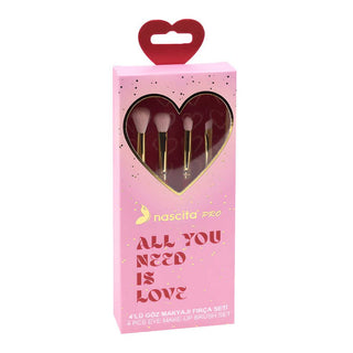 Nascita Pro Love Series 4-Piece Eye Makeup Brush Set Chivela