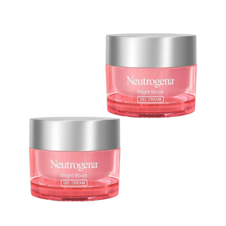 Neutrogena Bright Boost Brightening Gel Moisturizing Face Cream with Neoglucosamine 50ml / 1.7 fl oz 2 Pack Chivela