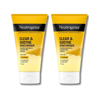 Neutrogena Clear & Soothe Oil-free Moisturiser 75ml / 2.54 fl oz 2 Pack Chivela