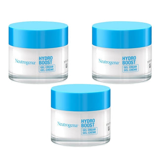Neutrogena Hydro Boost Gel Cream Fragrance Free 50ml / 1.7 fl oz 3 Pack - By Baano