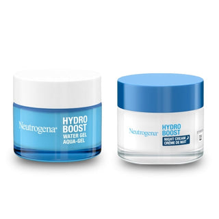 Neutrogena Hydro Boost Hydration Routine: Water Gel Moisturiser & Night Cream 50ml / 1.7 fl oz Chivela