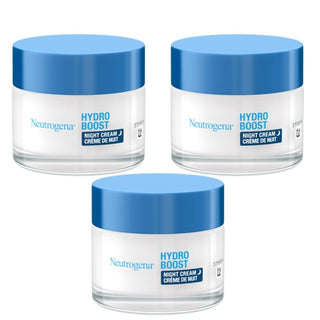 Neutrogena Hydro Boost Night Cream 50ml / 1.7 fl oz 3 Pack Chivela