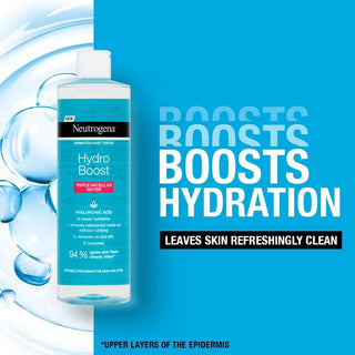 Neutrogena Hydro Boost Triple Micellar Water 400ml / 13.5 fl oz 2 Pack Chivela