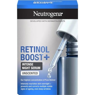 Neutrogena Retinol Boost+ Intense Night Serum 30ml / 1.0 fl oz 2 Pack Chivela