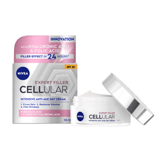 Nivea Cellular Expert Filler Firming Day Face Cream SPF 30 50 ml / 1.7 fl oz - 2 Pack - By Baano