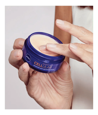 Nivea Cellular Expert Lift Pure Bakuchiol + HA Anti-Age Night Face Cream 50ml / 1.7 fl oz - 3 Pack - By Baano