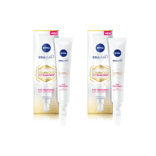 Nivea Cellular Luminous 630 Anti-Dark Circle SPF50 Eye Cream 15ml / 0.5 fl.oz - 2 Pack - By Baano